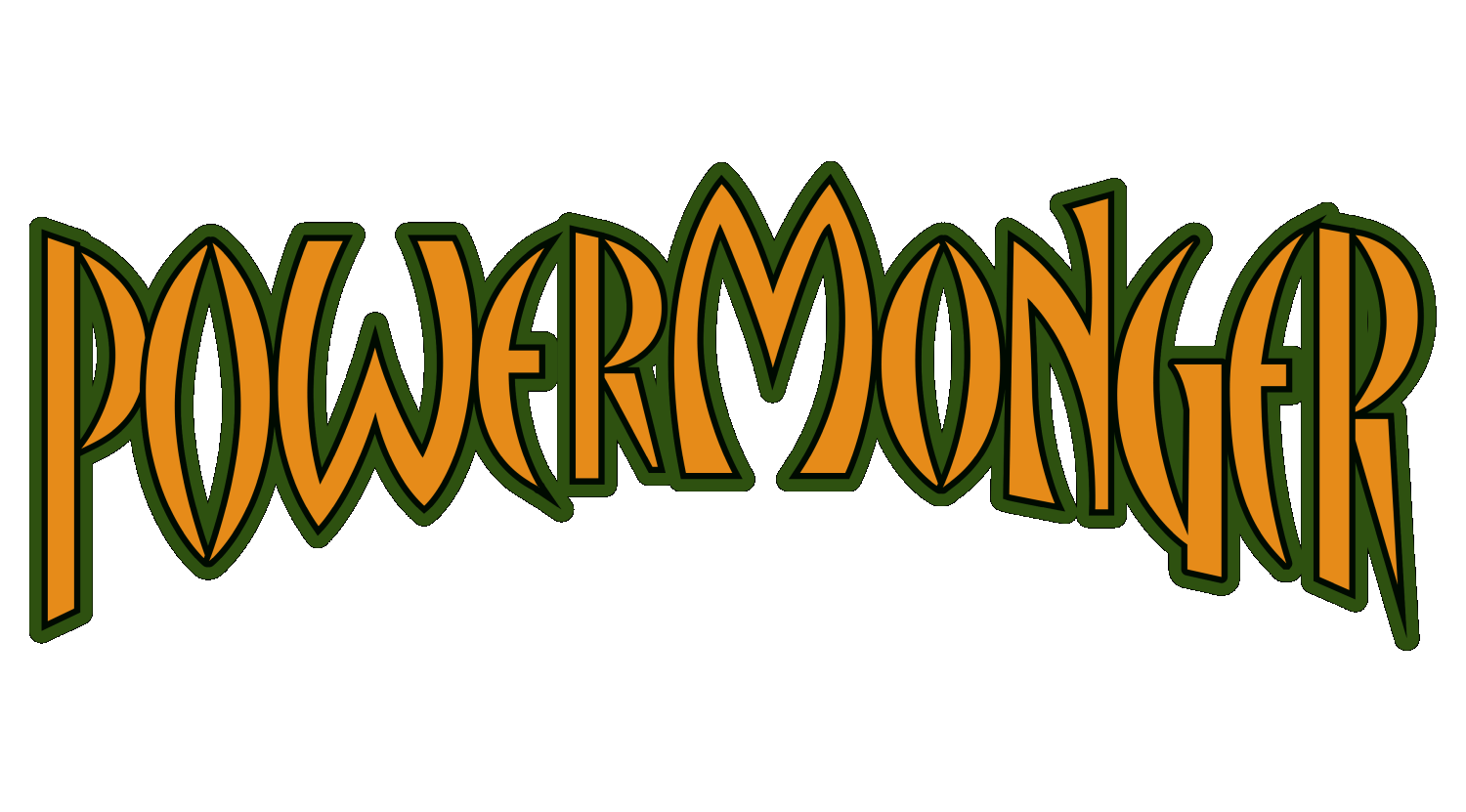 Powermonger logo for Super Nintendo